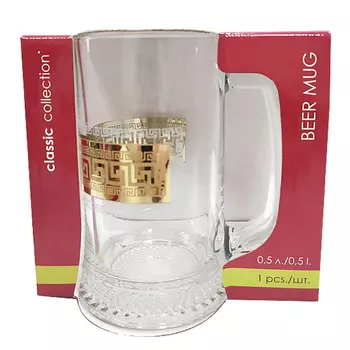 кружка для пива Барокко 500мл стекло