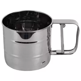 кружка-сито муки ATTRIBUTE Viva 10,5см сталь