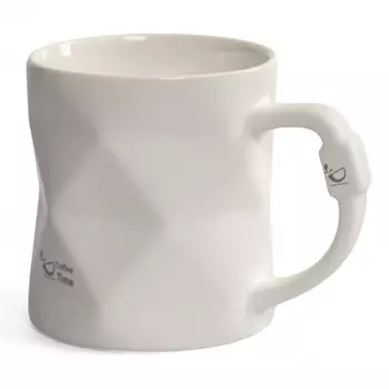 кружка DOMENIK Black&White 390мл фарфор белый