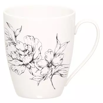 кружка DOMENIK Peonia 360мл фарфор