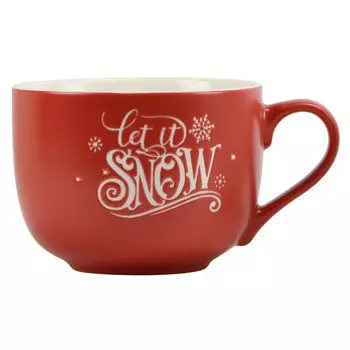 кружка ESPRADO Snow Red 470мл фарфор