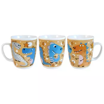 кружка ФЕДЕРАЦИЯ Дракон Рыже-Голубой 250мл фарфор