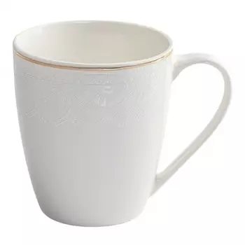 кружка FIORETTA White Lace 360мл фарфор