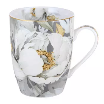 кружка HOME COLLECTION Fiori 360мл фарфор