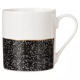кружка LEFARD 350мл фарфор черно-белая