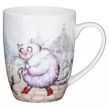 кружка LEFARD Городской романс 380мл фарфор
