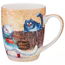 кружка LEFARD Горячий поцелуй 380мл фарфор