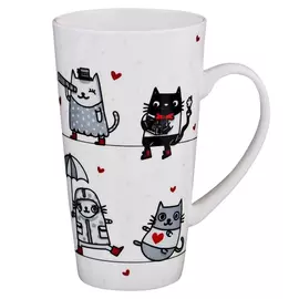 кружка LEFARD кошки, 500 мл, фарфор