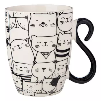кружка LEFARD Котомания 360мл фарфор
