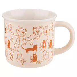 кружка LEFARD Котомания 400мл фарфор