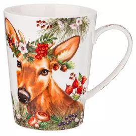кружка LEFARD Лесная сказка Олень 450мл фарфор