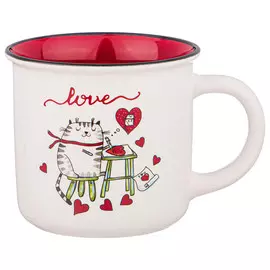 кружка LEFARD Love 350мл фарфор