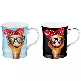 кружка LEFARD Страус 420мл фарфор