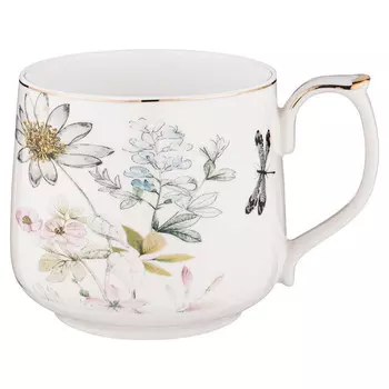 кружка LEFARD Стрекоза 470мл фарфор