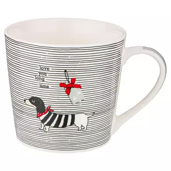 кружка LEFARD Влюбленная такса 400мл фарфор