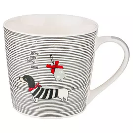 кружка LEFARD Влюбленная такса 400мл фарфор