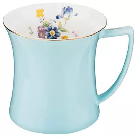 кружка LEFARD Времена года голубая 400мл фарфор