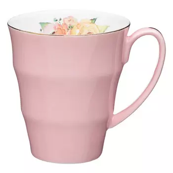 кружка LEFARD Времена года розовая 350мл фарфор