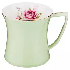 кружка LEFARD Времена года зеленая 400мл фарфор