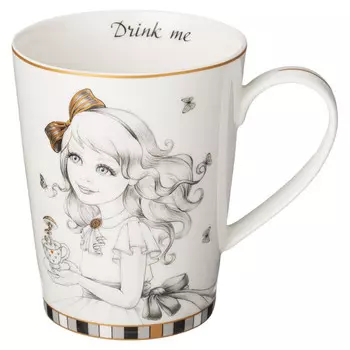 кружка LEFARD Wonderland Алиса 450мл фарфор