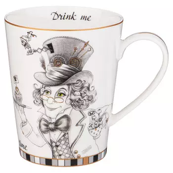кружка LEFARD Wonderland Безумный шляпник 450мл фарфор