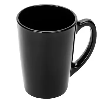 кружка LUMINARC Утро 320мл стекло черная