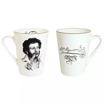 кружка MOST Пушкин А.С. 365мл фарфор