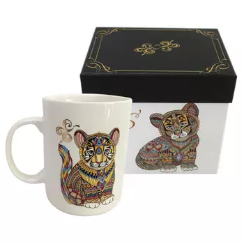 кружка MOST Puzle 400мл фарфор под.уп.