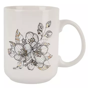 кружка NOUVELLE HOME Альпийский сад 380мл фарфор