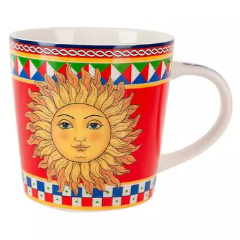 кружка NOUVELLE HOME Sicilia Sole 450мл фарфор