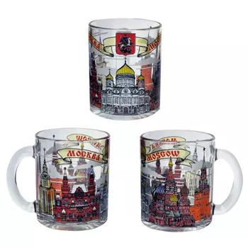 кружка OSZ Москва 300мл стекло