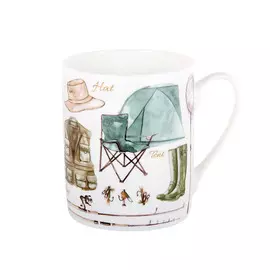 кружка QUINSBERRY Ричард Рыбалка 520мл костяной фарфор