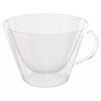 кружка QWERTY Florino 360мл двойная стенка термостекло