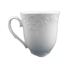 кружка Рококо, 300 мл, белый, фарфор