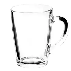 кружка С добрым утром, 320 мл, прозрачное стекло