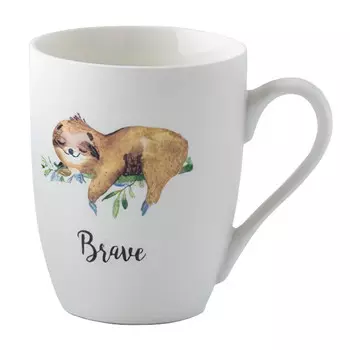 кружка TODELIA Животные коала 340мл костяной фарфор