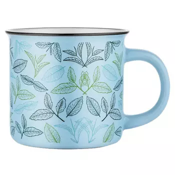 кружка WALMER Spring 370мл керамика голубой