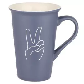 кружка WALMER World Peace 400мл фарфор