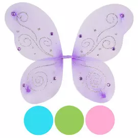 крылья маскарадные Бабочка 44х35см в асс-те