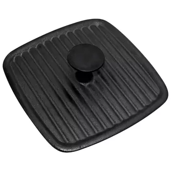 крышка-пресс для гриля MALLONY Pressa 21х21см квадратная чугун бакелитовая ручка