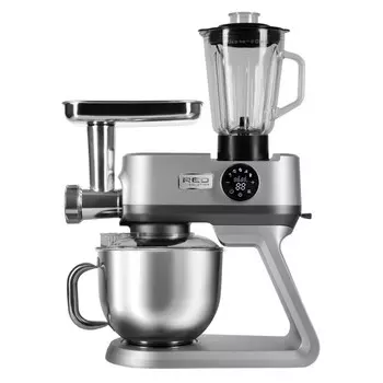 кухонная машина RED SOLUTION X1000 3000Вт чаша 5,5л блендер/мясорубка хром