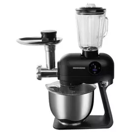 кухонная машина REDMOND RKM-4021 1500Вт 8 насадок чаша 5л черный