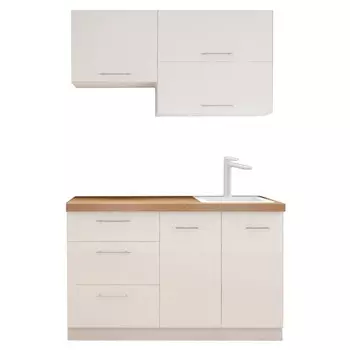 кухонный гарнитур Промо 1 1400х600мм белый ЛДСП