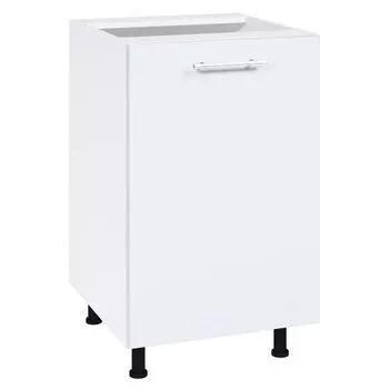 кухонный шкаф напольный Лофт Милк 500х550х820мм 1 дверь МДФ/ЛДСП