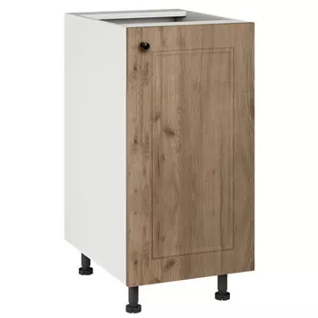 кухонный шкаф напольный Прага 400х550х820мм 1 дверь МДФ/ЛДСП