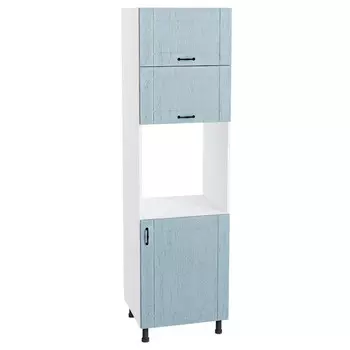 кухонный шкаф-пенал с нишей под духовой шкаф Блюз 600х560х2140мм МДФ/ЛДСП