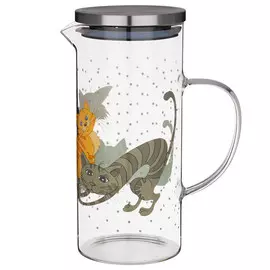 кувшин AGNESS Озорные коты 1,4л стекло