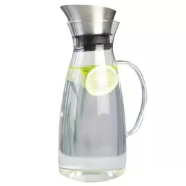 кувшин HAUSMANN 1,3л стекло, нерж. сталь, пластик