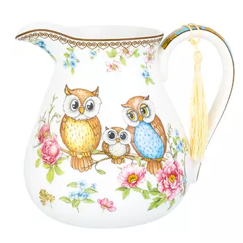 кувшин Совушки 1л фарфор