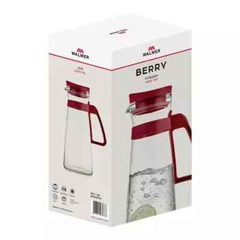 кувшин WALMER Berry 1,4л термостекло
